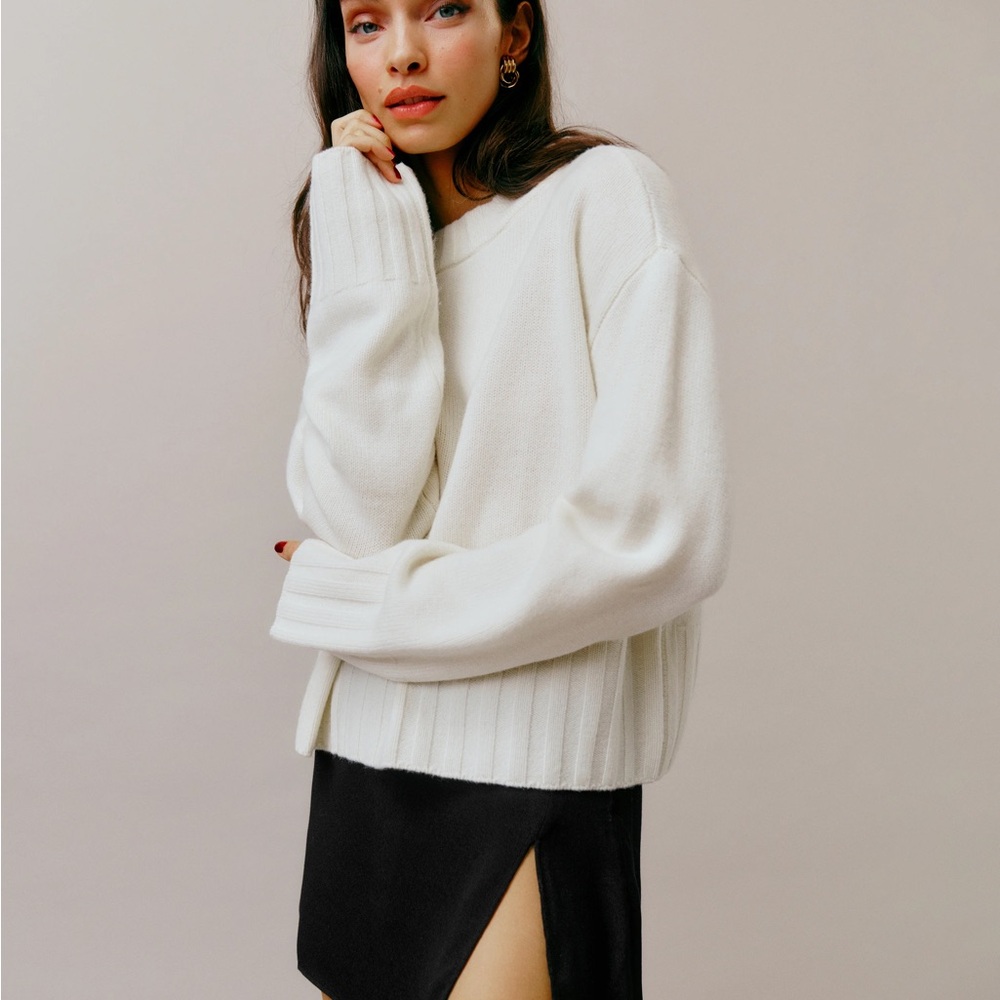 Reformation Mer Generative Wool Sweater Attic